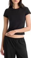 Good American The Cap Sleeve Tee