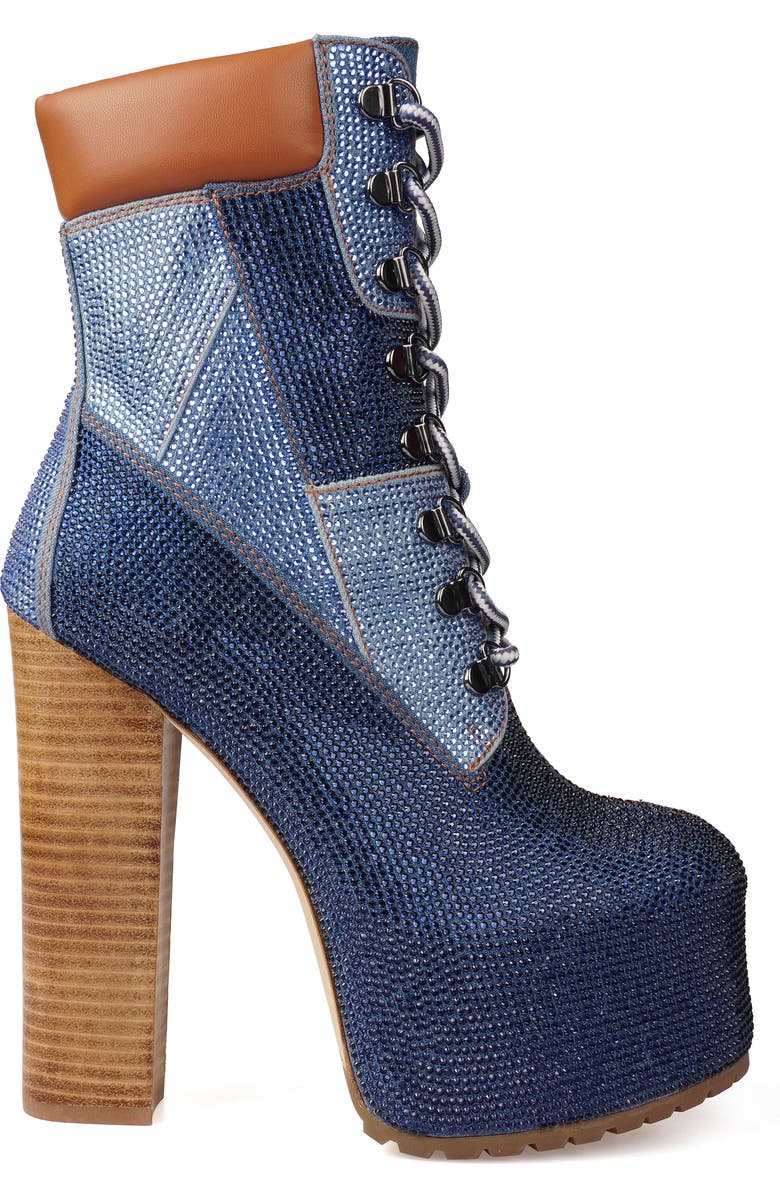 ZIGI Akemi Rhinestone Bootie, Alternate, color, Blmdm