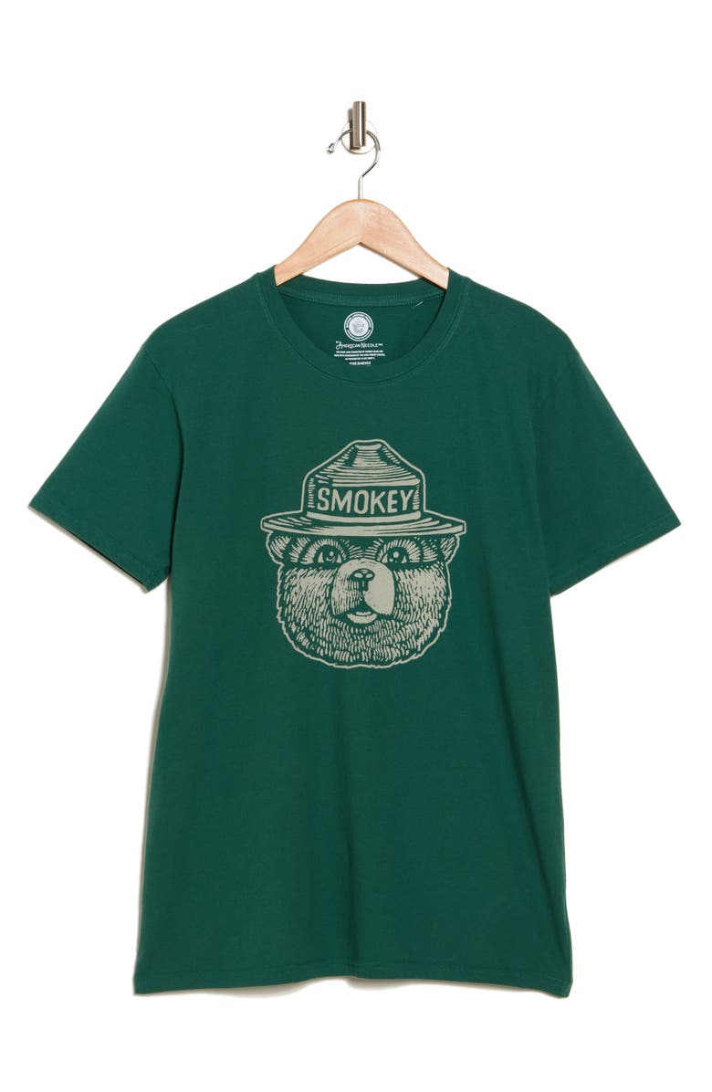 American Needle Smokey the Bear Graphic T-Shirt, Alternate, color, 