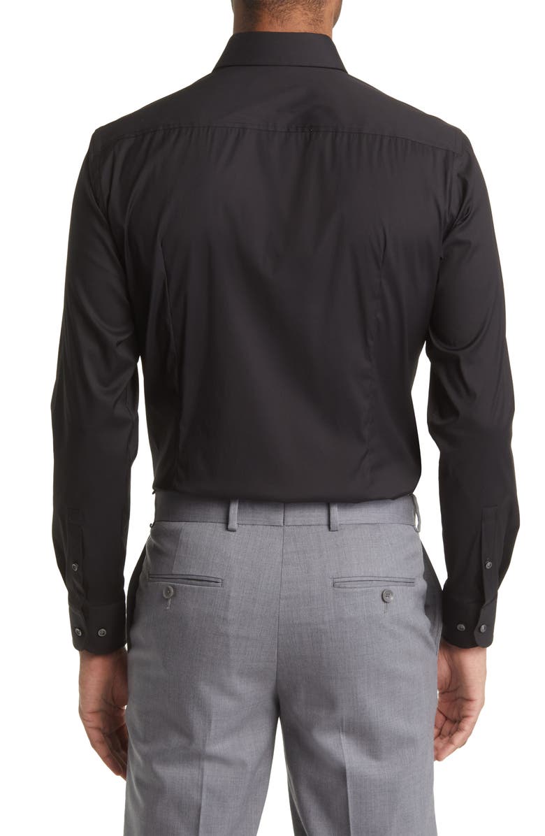 BOSS Hank Slim Fit Cotton Blend Dress Shirt, Alternate, color,