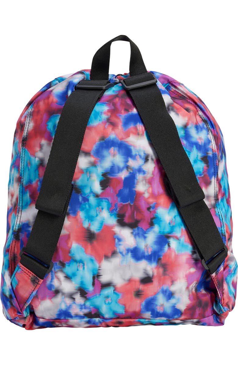 adidas by Stella McCartney Gym Sack Packable Backpack, Alternate, color, Blue Multi