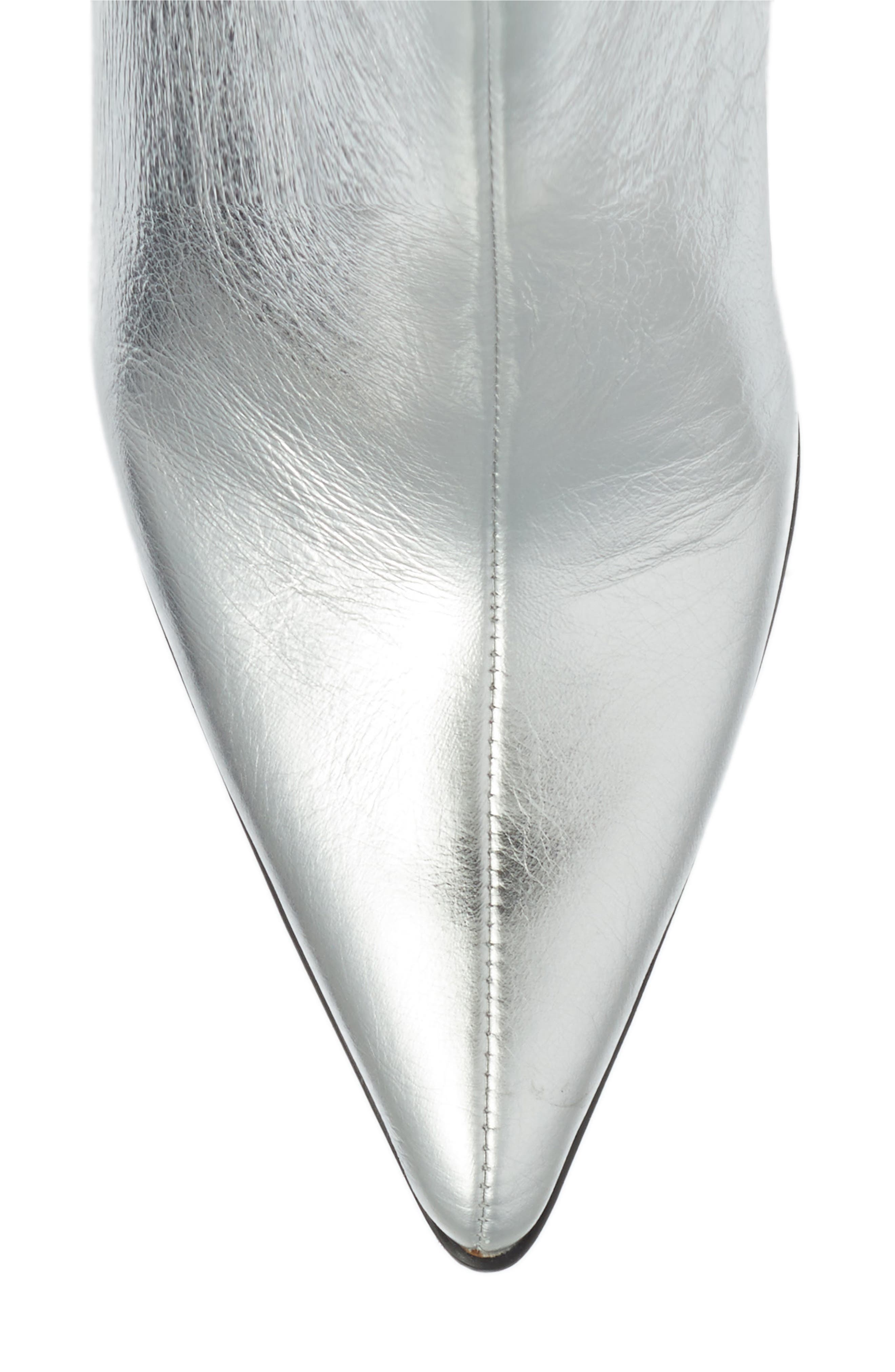 Aliases Boot, Alternate, color, SILVER LEATHER