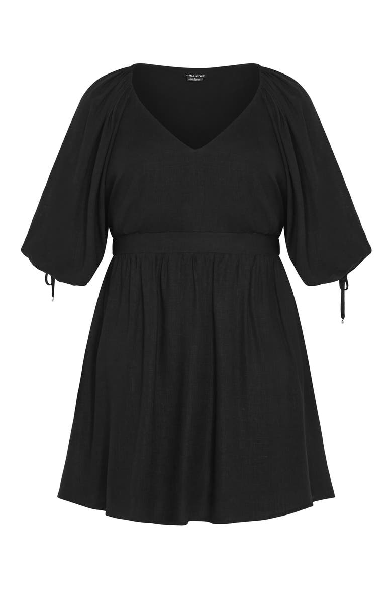 Scarlette Long Sleeve Dress, Alternate, color, BLACK