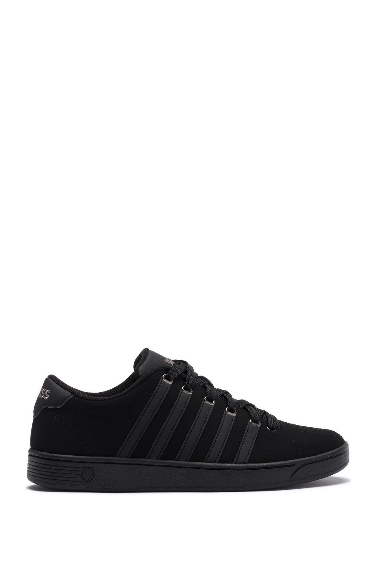 Court Pro II CMF Leather Sneaker, Alternate, color, BLACK/CHARCOAL
