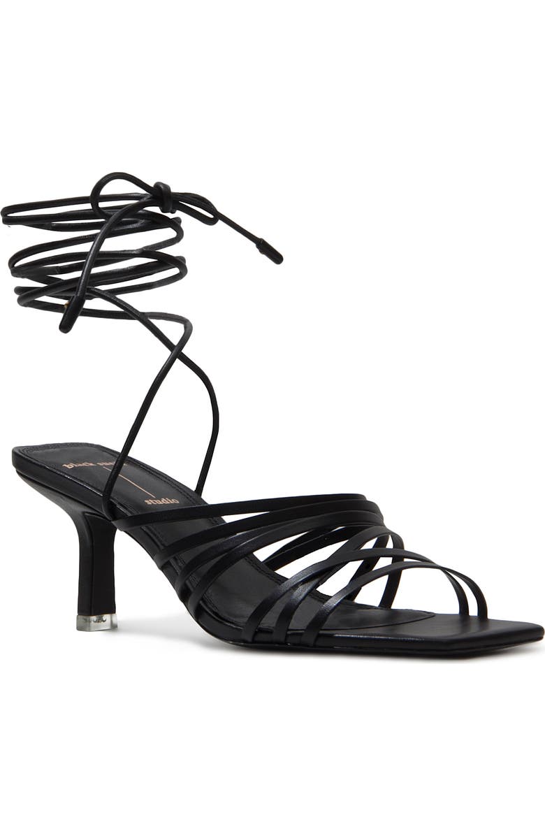 BLACK SUEDE STUDIO Franca Strappy Sandal, Main, color,