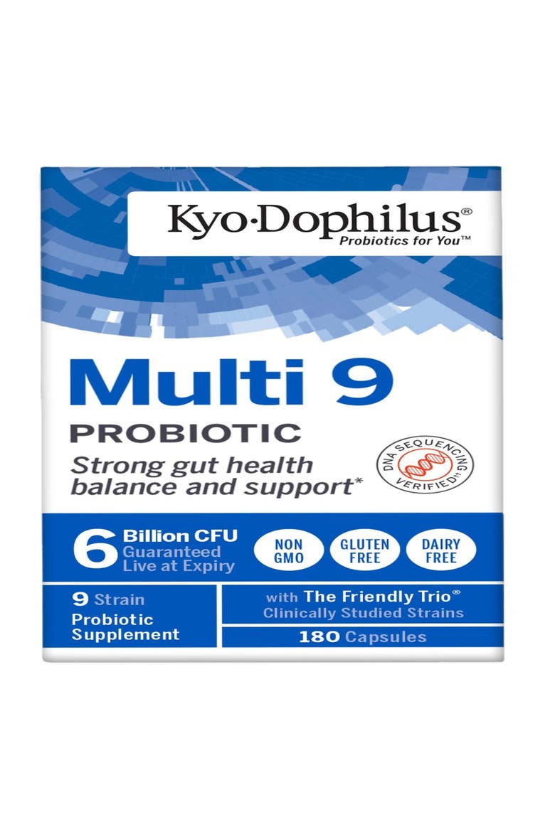 Multi 9  Probiotic, Strong gut health balance and support, 180 capsules, Alternate, color, None