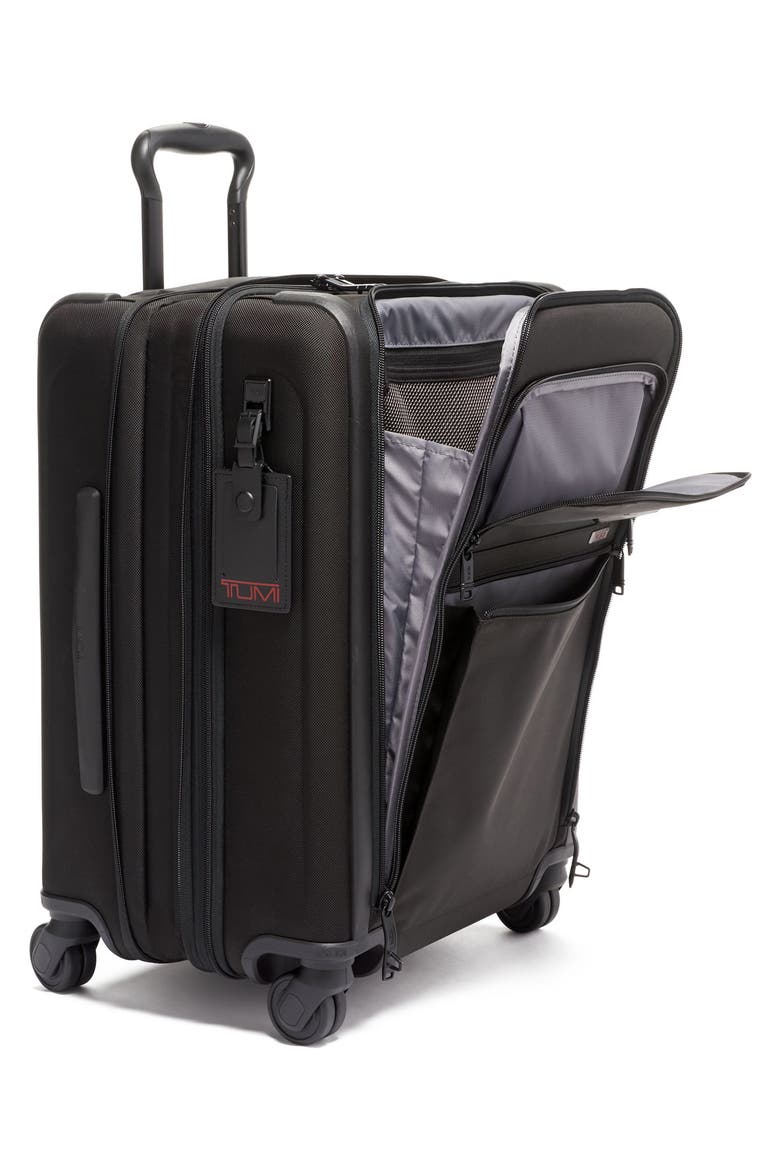 Alpha 3 Collection 22-Inch Continental Expandable 4-Wheel Packing Case, Alternate, color, BLACK