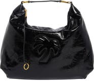 Palm Angels Puffy Leather Hobo Bag