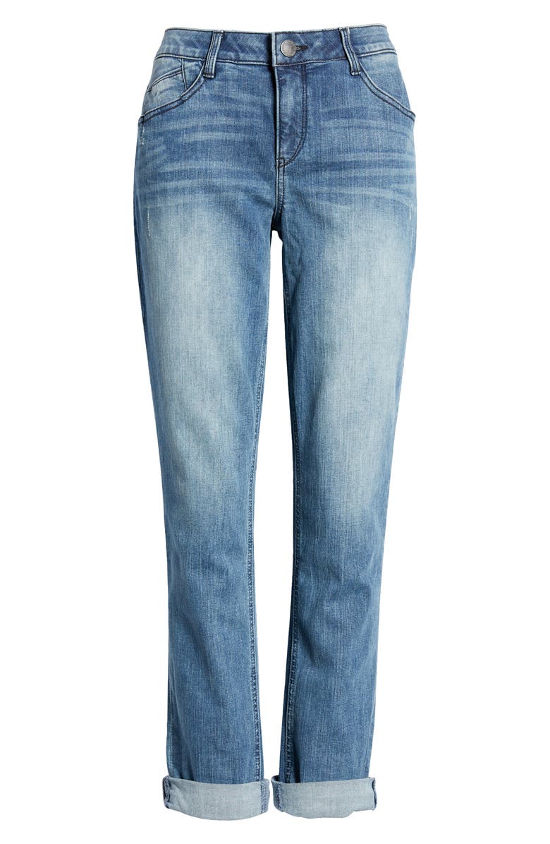Wit & Wisdom 'Ab'Solution Girlfriend Jeans, Alternate, color, 