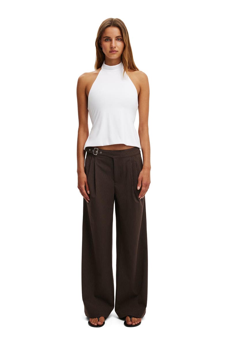 Cotton On Women's Hold Me Halter Twist Back, Alternate, color, White