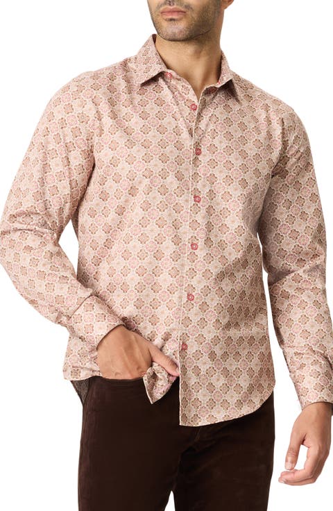 Freemont Long Sleeve Cotton Blend Shirt