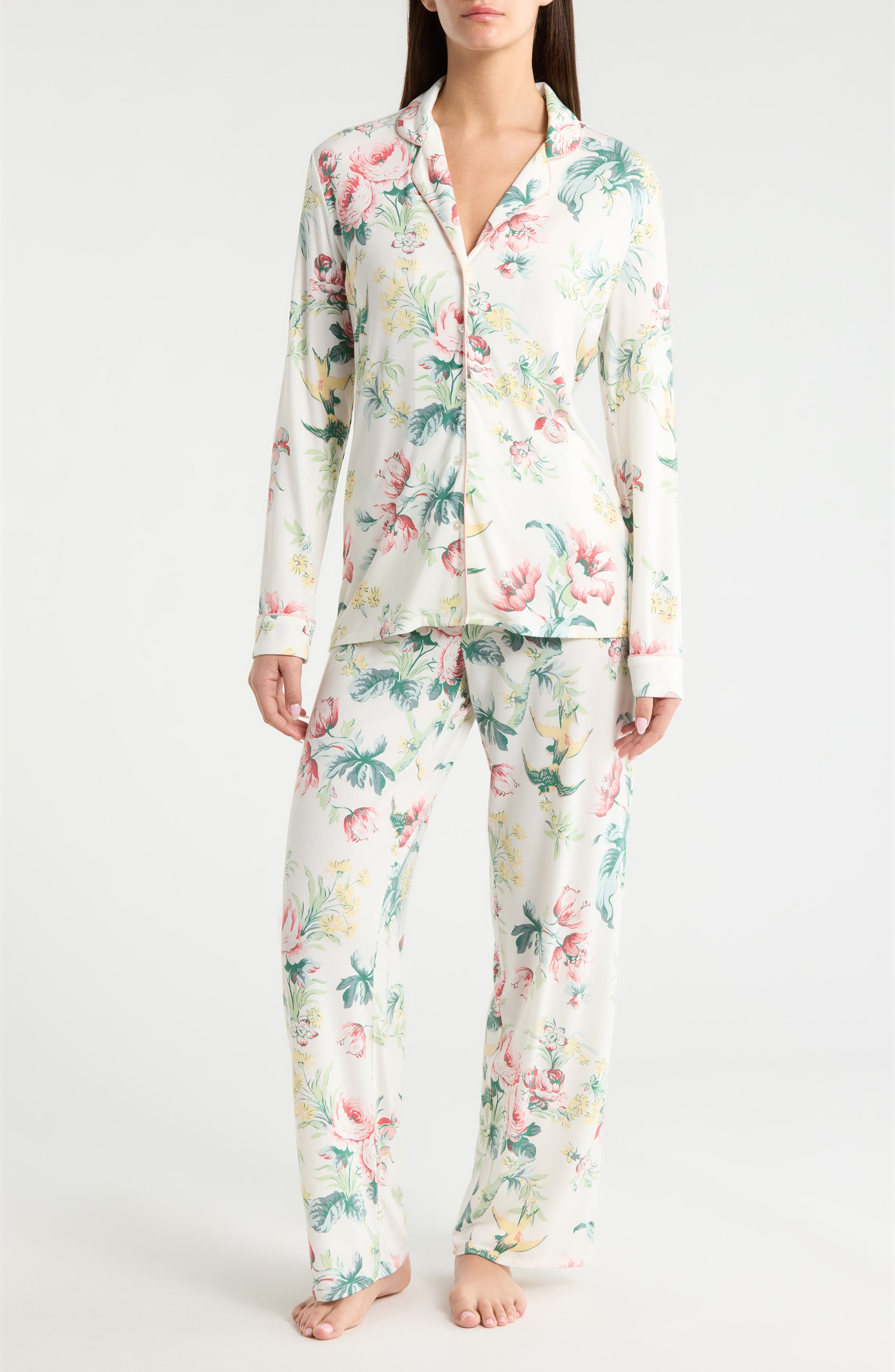 IVORY- CORAL ORANGE BLOSSOM