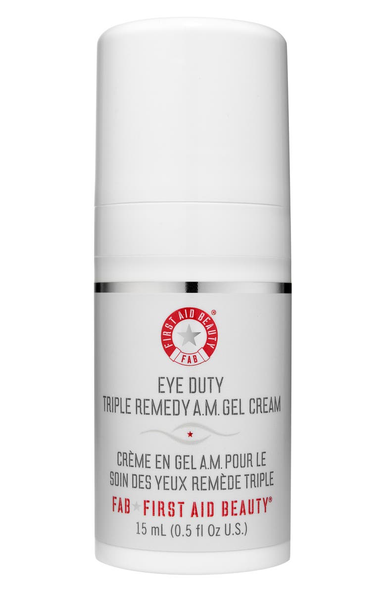 First Aid Beauty Eye Duty Triple Remedy A.M. Gel Cream, Main, color,