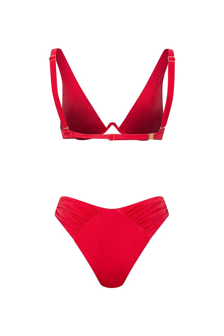 PASSION BIKINI, Alternate, color, Red