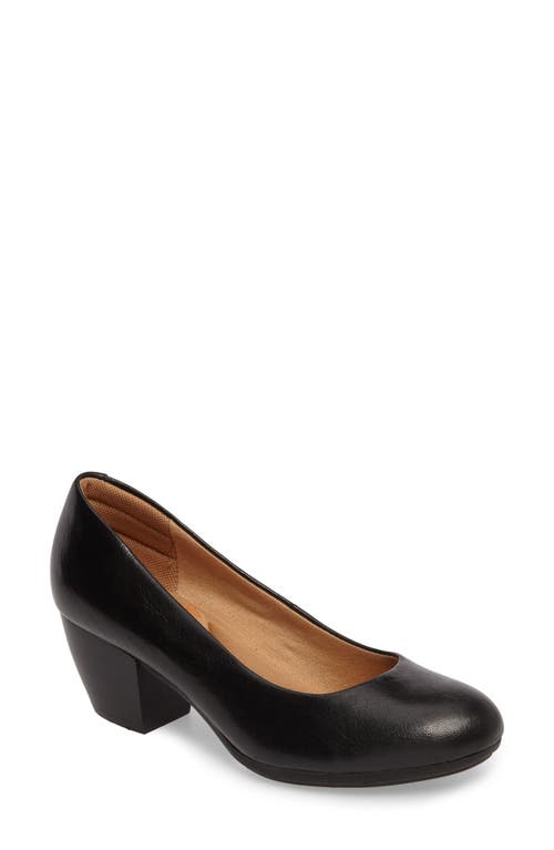 Comfortiva Amora Pump in Black Leather  product