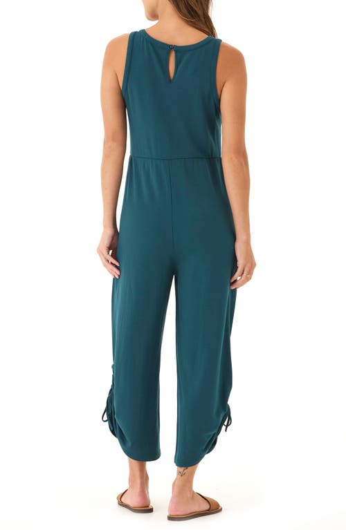 Threads 4 Thought Elise Ruched Cuff Jumpsuit In Blue
