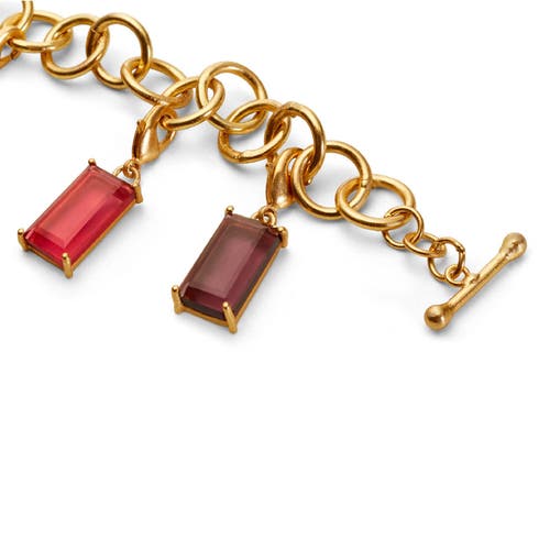 Dhwani Bansal Kandi Bracelet In Gold Plated