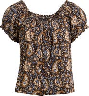 Madewell Paisley Cotton Top