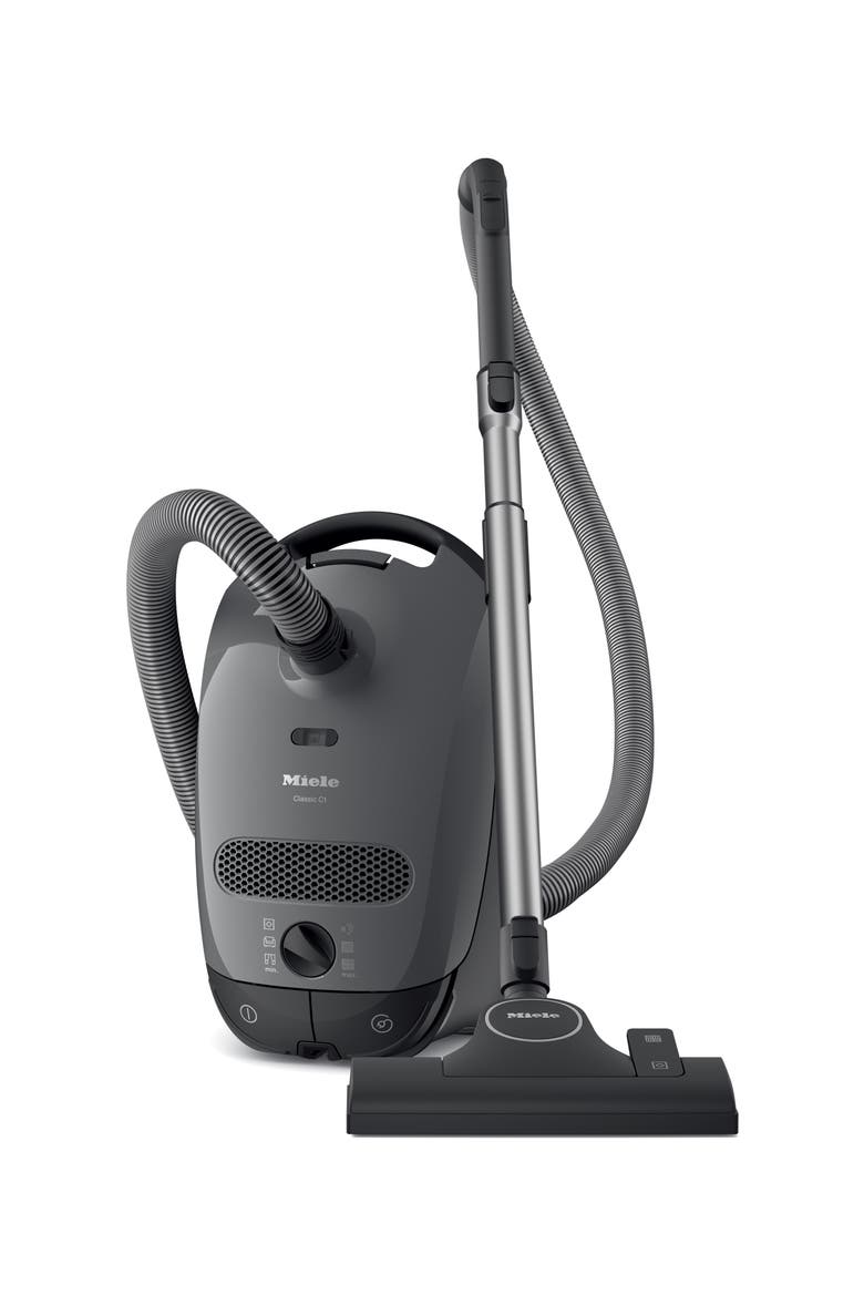 Classic C1 Pure Suction Bagged Canister Vacuum, Main, color, Graphite Grey