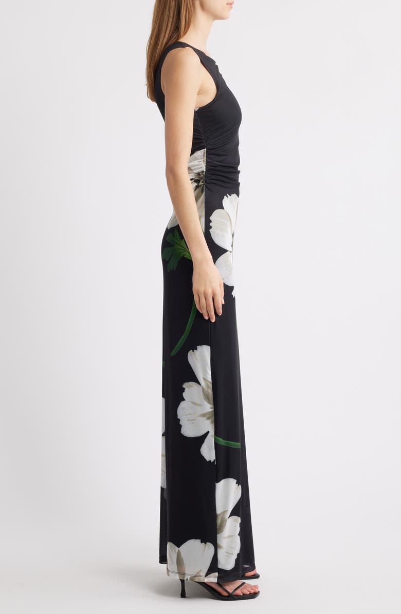 Lulus Zora Sleeveless Maxi Dress, Alternate, color,