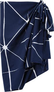 Echo Shibori Sarong And Bag