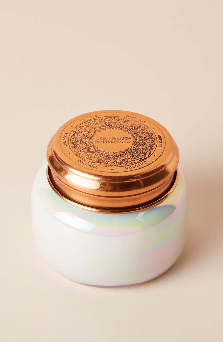 Anthropologie Home Capri Iridescent Jar Candle, Main, color,