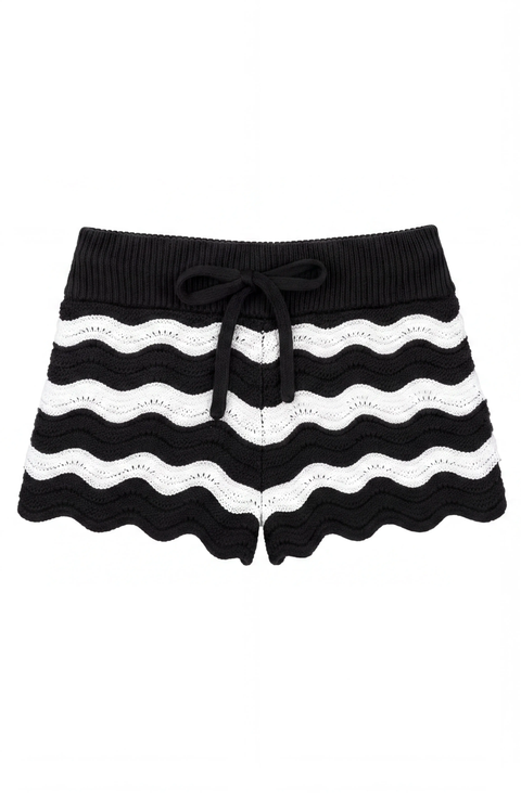 Crochet Knit Shorts