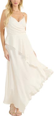 Marciano Giselle Asymmetric Maxi Dress