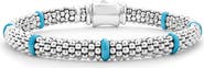 LAGOS Blue Caviar Ceramic Station Bracelet