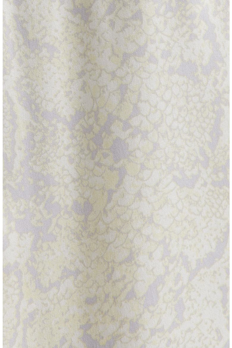 Pearl Snake Print Silk Blouse, Alternate, color, BOA