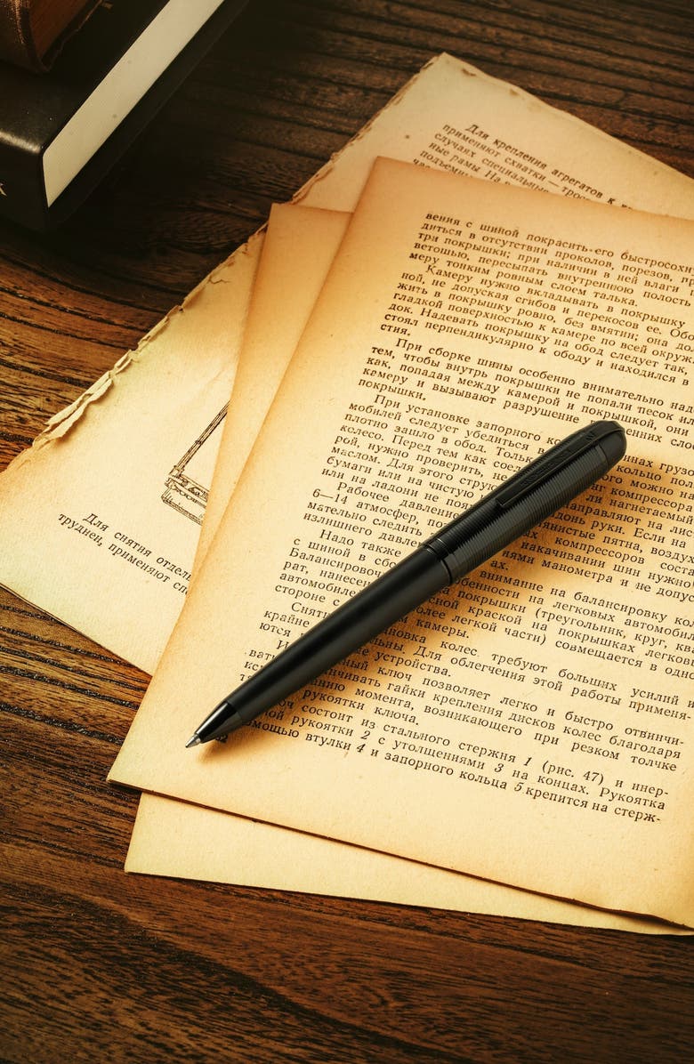 WAHL-EVERSHARP Skyline Aviator Black Rollerball Pen, Alternate, color, Black / Gunmetal