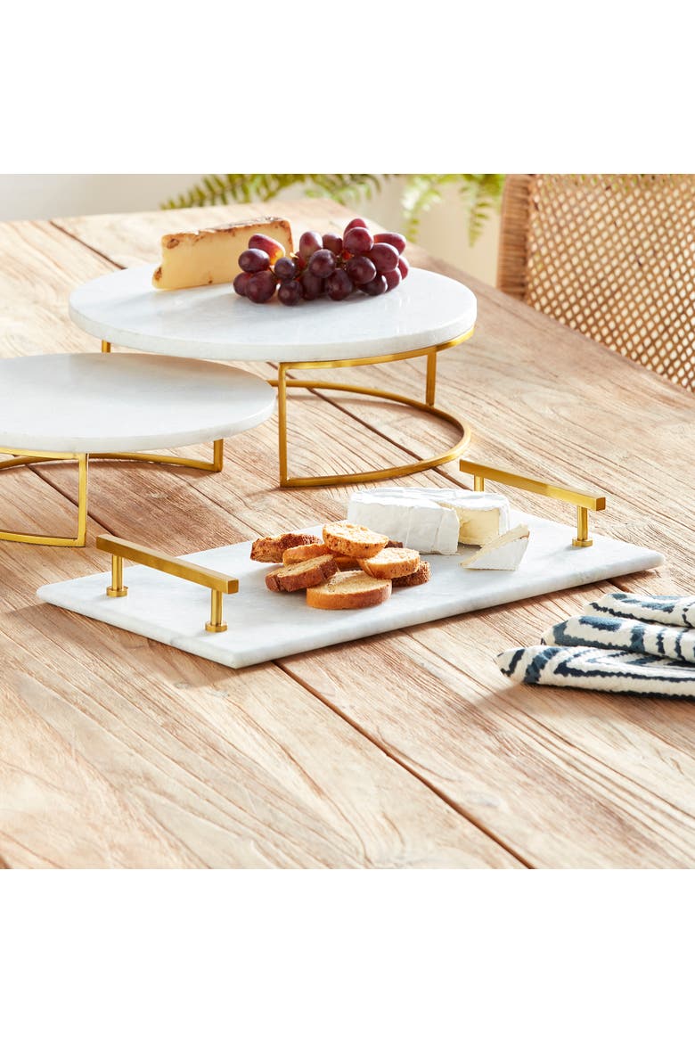 Vienna Serving Tray, Alternate, color, Gold