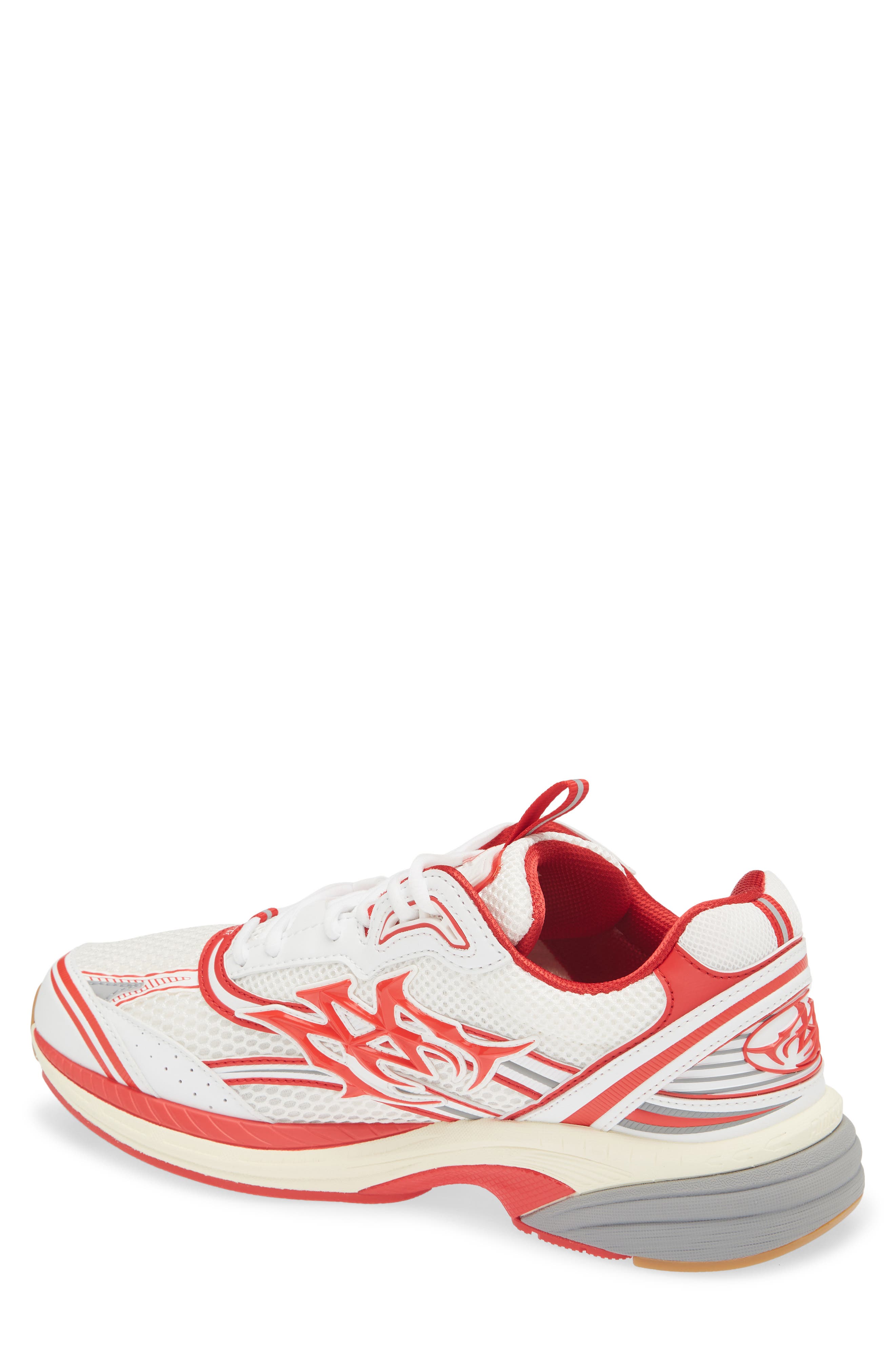 M-Tech Sneaker, Alternate, color, WHITE RED
