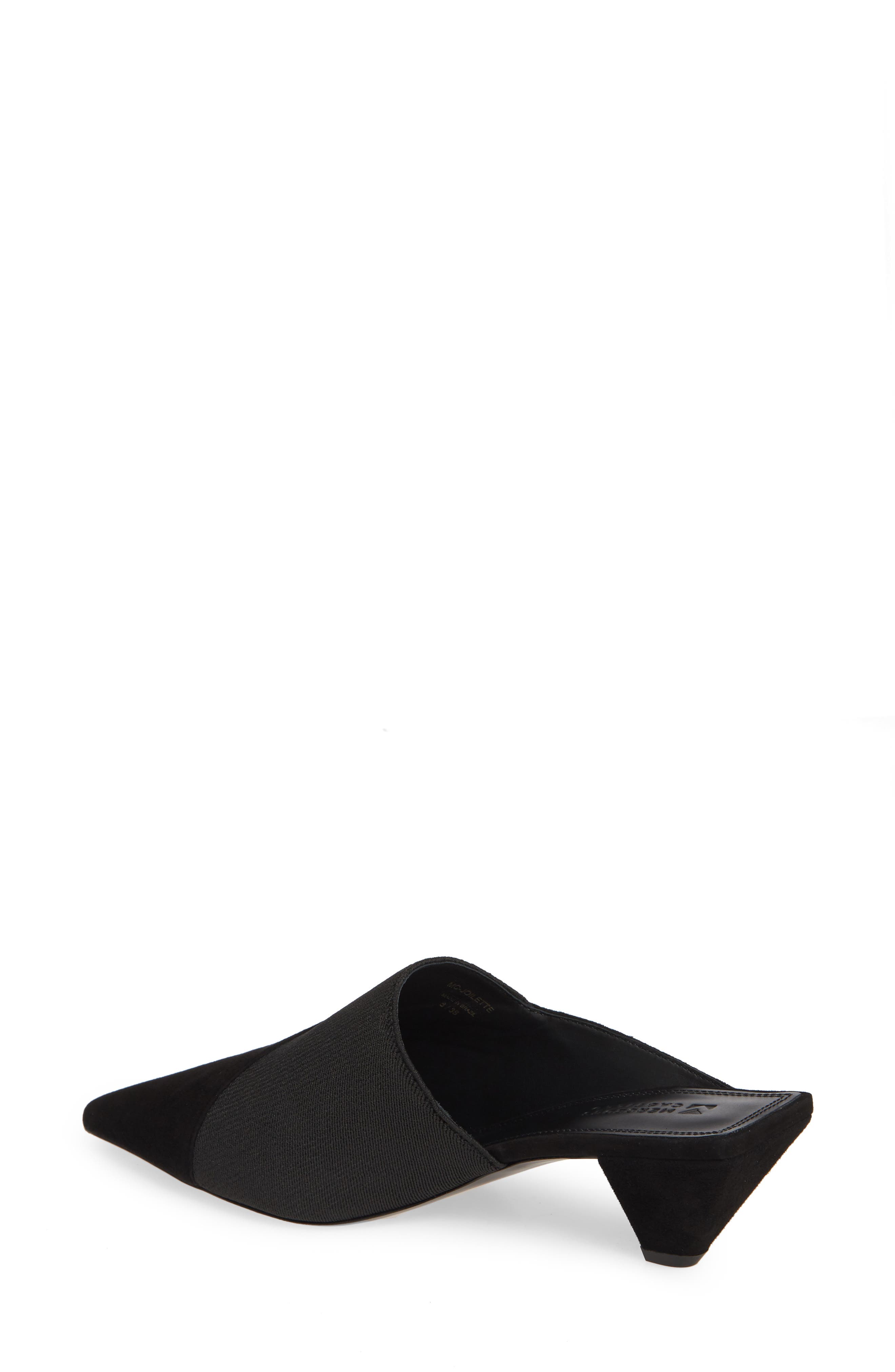 Joilette Pointed Toe Mule, Alternate, color, BLACK
