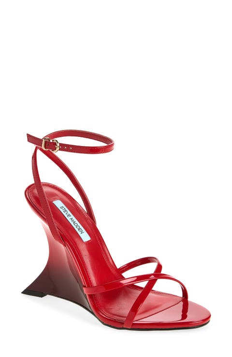 Layers Ankle Strap Wedge Sandal (Women)