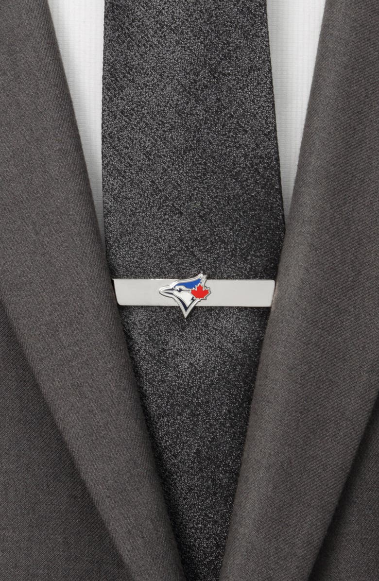 Cufflinks, Inc. MLB Toronto Blue Jays Tie Bar, Alternate, color,
