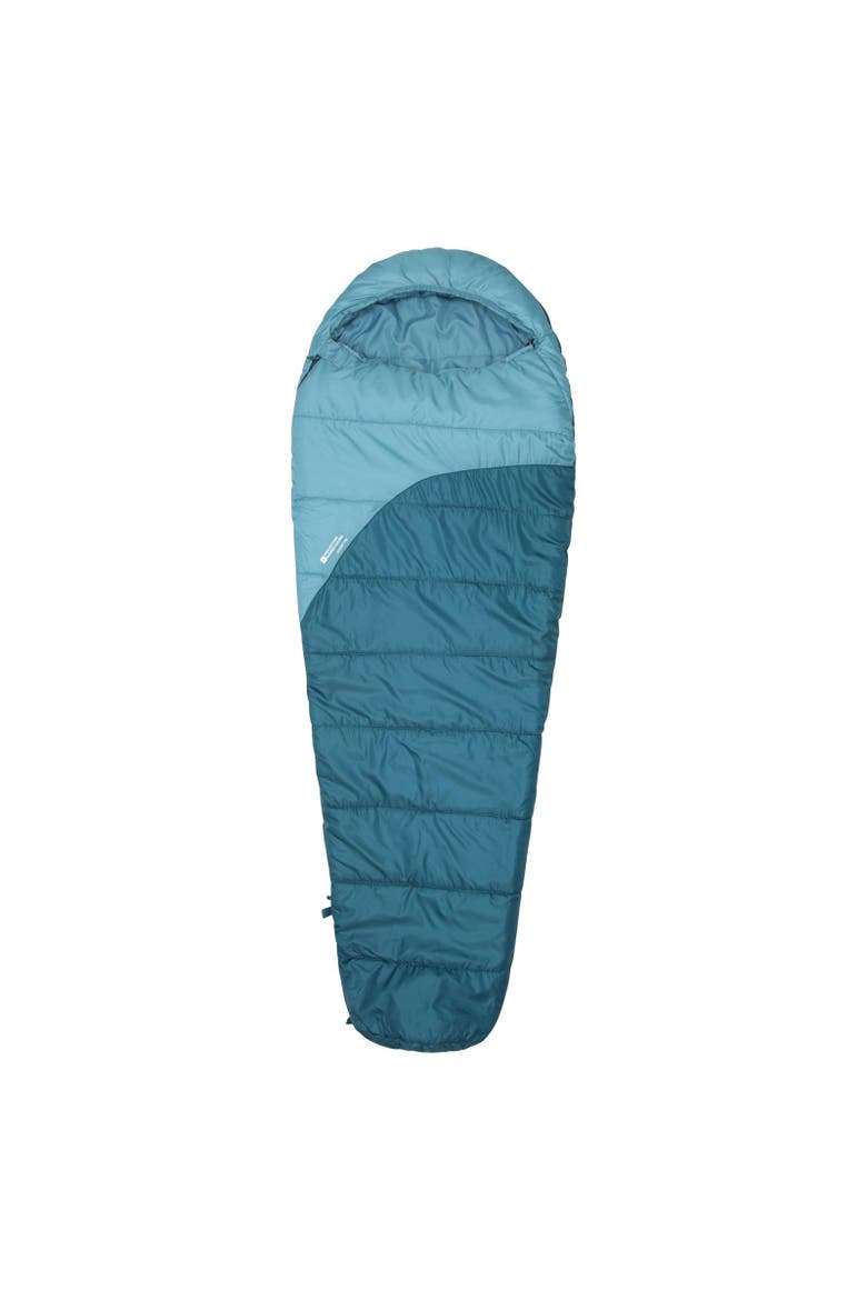 Summit 250 Left Zip Mummy Sleeping Bag, Alternate, color, Petrol