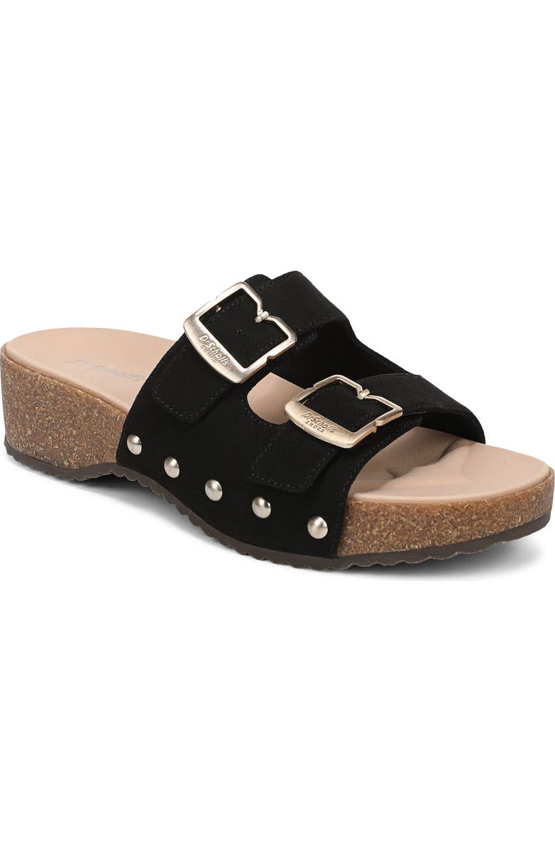 Dr. Scholl's OriginalFlex Platform Slide Sandal, Main, color, Black