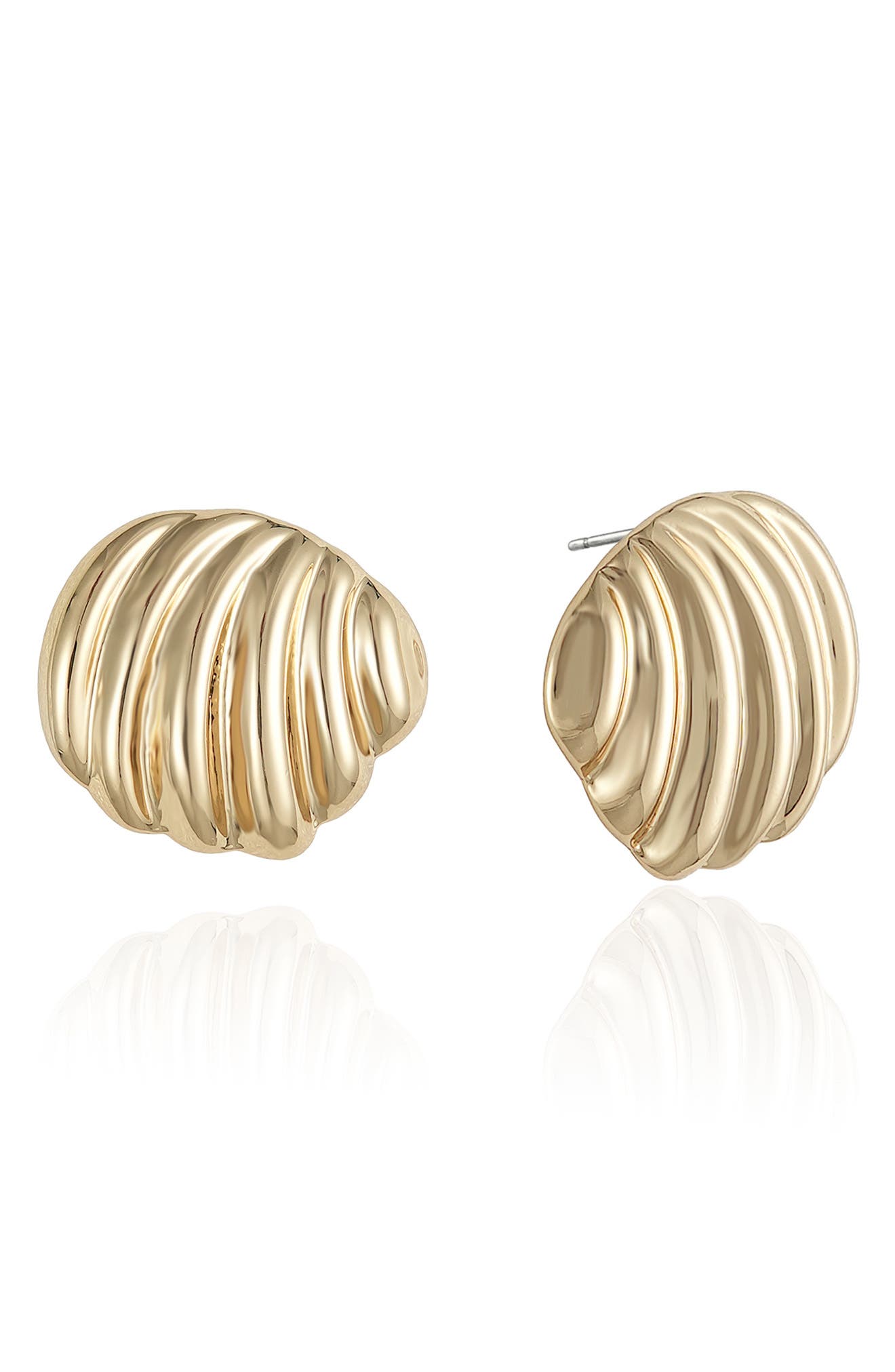 Croissant Stud Earrings