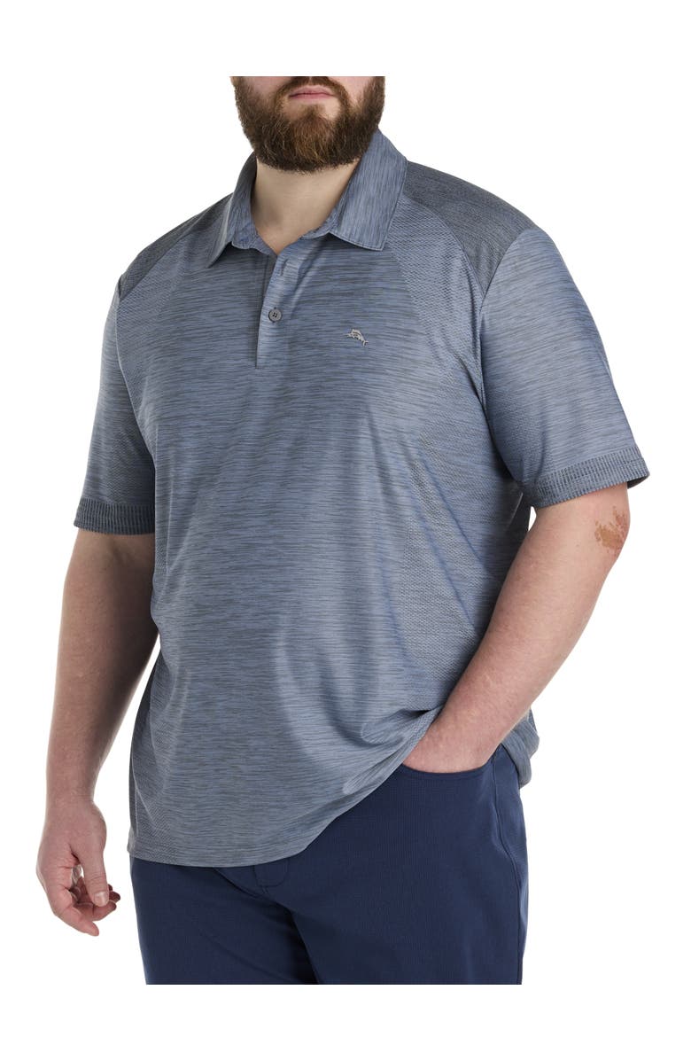 Tommy Bahama Big & Tall Palm Coast Pro IslandZone<sup>®</sup> Polo Shirt, Main, color, Turbulence
