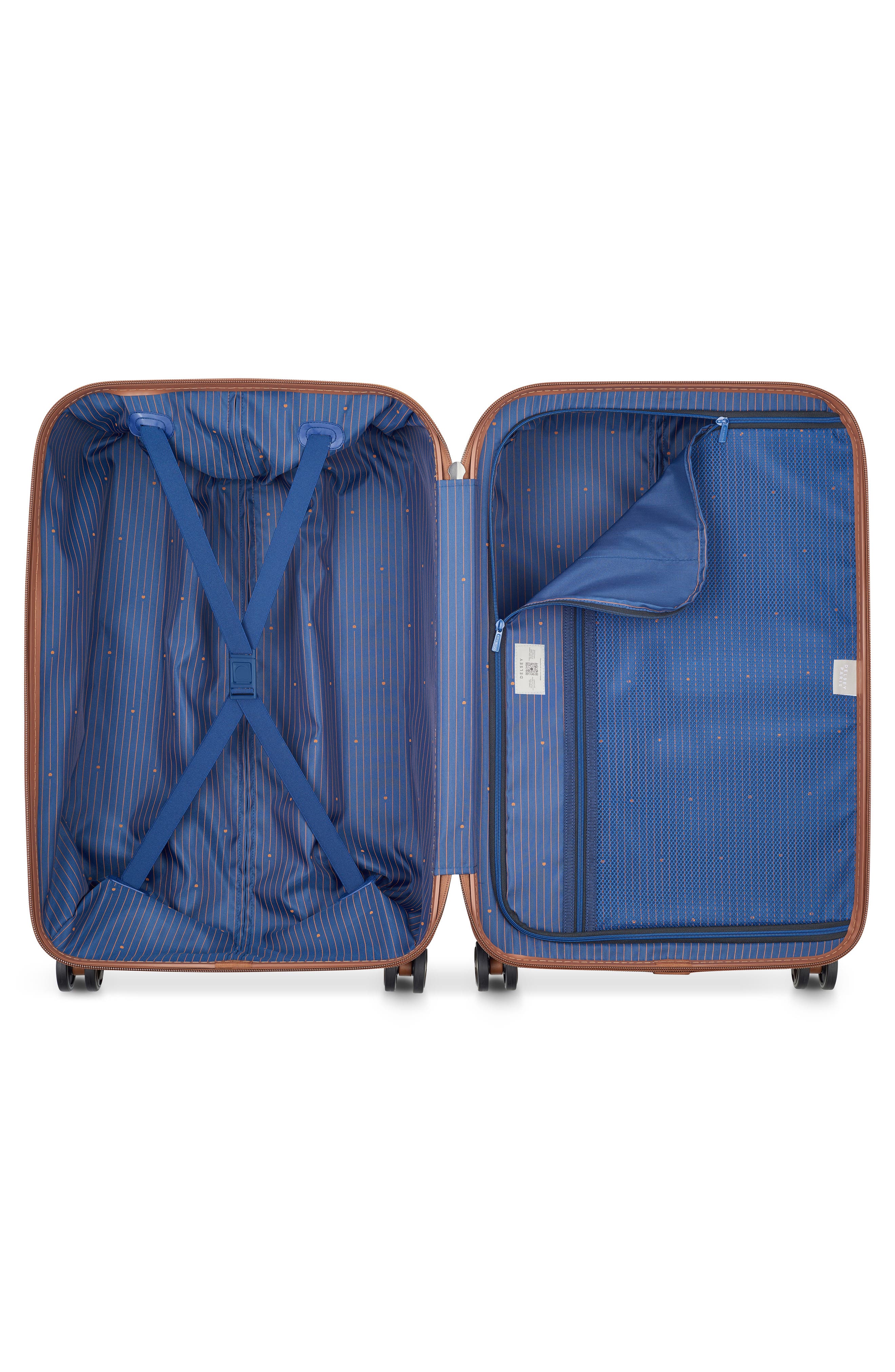 DELSEY Flanerie 24-Inch Hardside Spinner Luggage, Alternate, color, Champagne