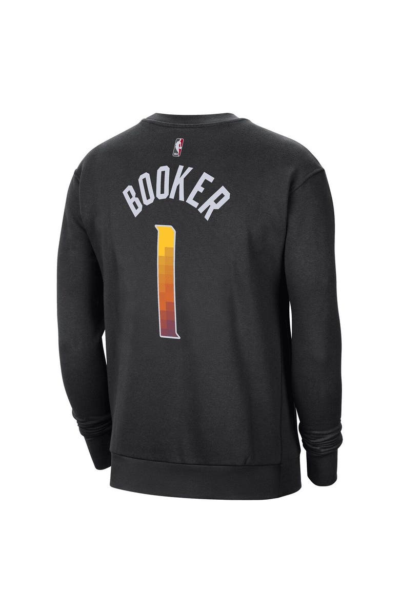 Jordan Brand Men's Jordan Brand Devin Booker Black Phoenix Suns Statement Name & Number Pullover Sweatshirt, Alternate, color, Black
