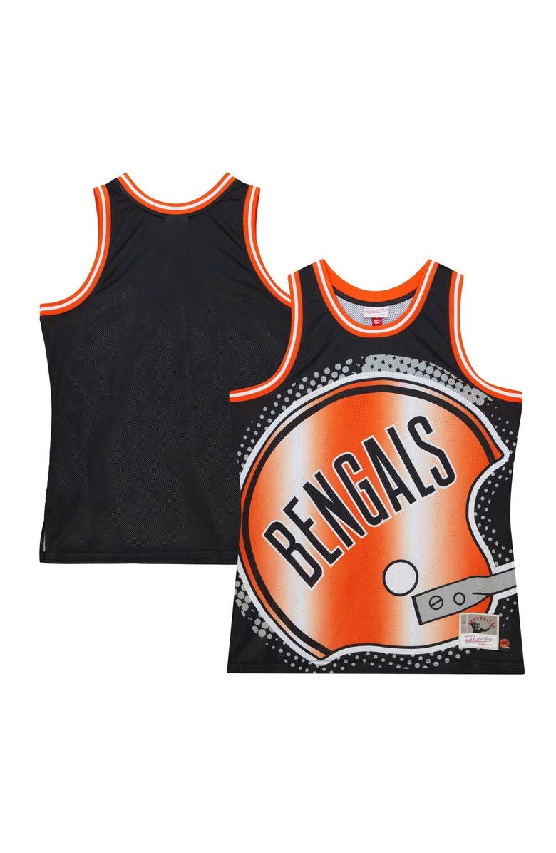 Mitchell & Ness Men's Mitchell & Ness Black Cincinnati Bengals Big Face 7.0 Fashion Tank Top, Main, color, Black