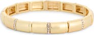 NORDSTROM RACK Cubic Zirconia Tube Stretch Bracelet
