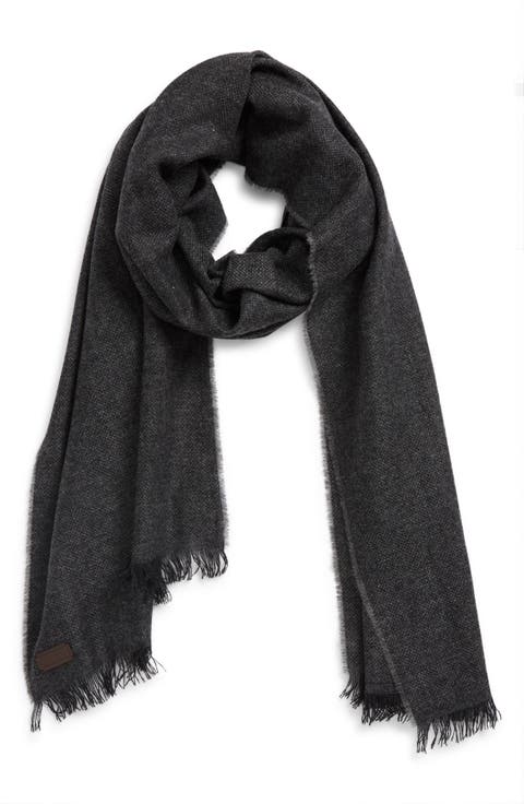 Textured Cashmere Scarf