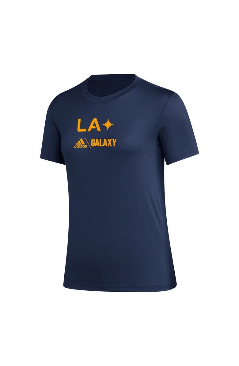 adidas Women's adidas Navy LA Galaxy AEROREADY Club Icon T-Shirt, Alternate, color, 