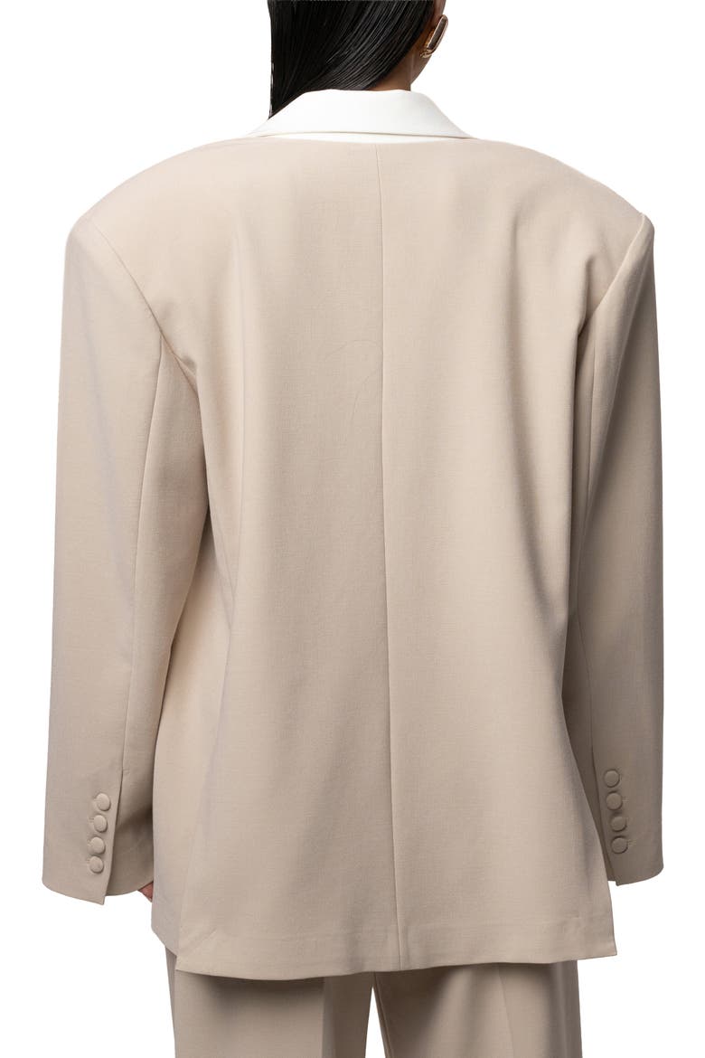 Command Oversized Blazer, Alternate, color, Beige