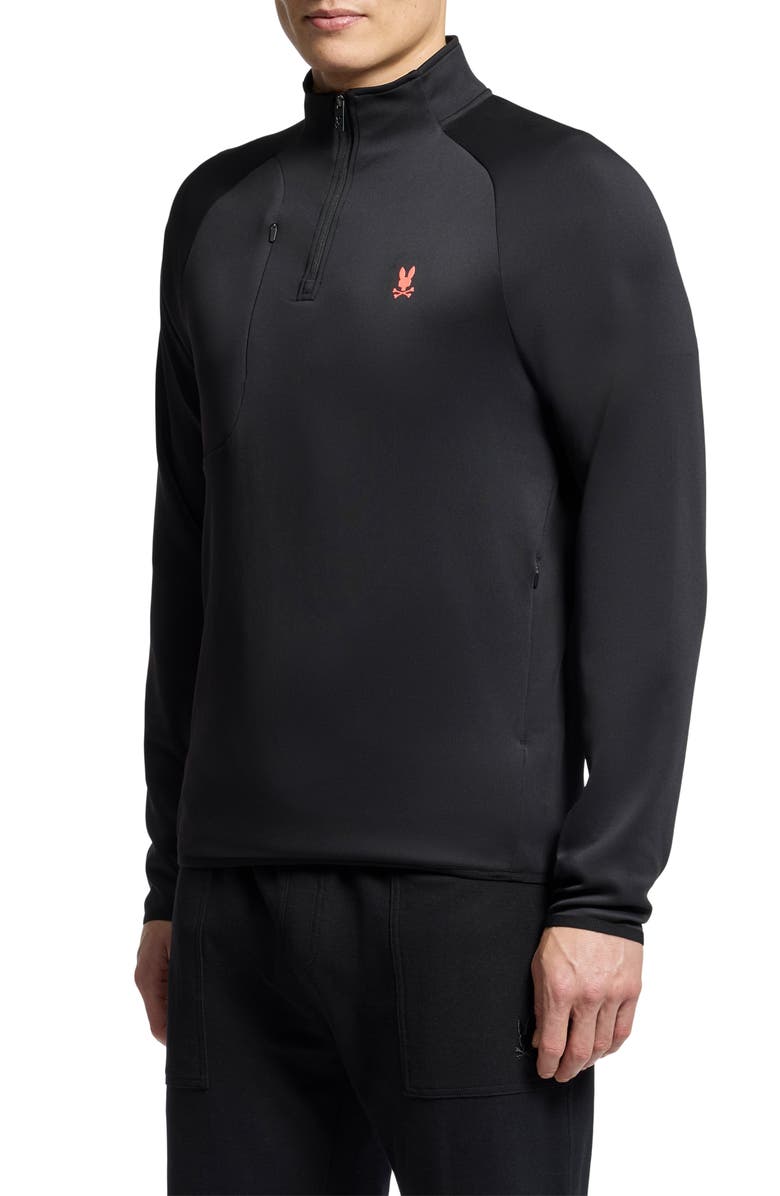 Psycho Bunny Dixie Golf Quarter Zip Pullover, Alternate, color,