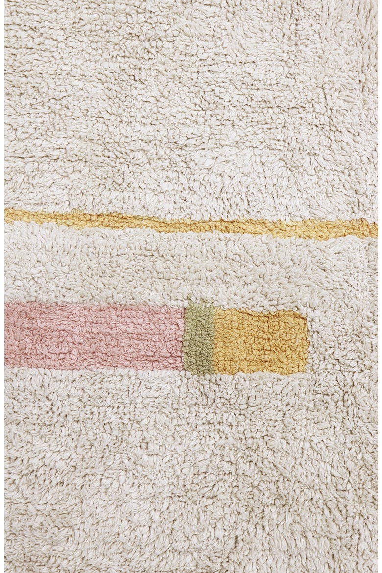 Kids' Washable Lanes Rug, Alternate, color, VINTAGE NUDE