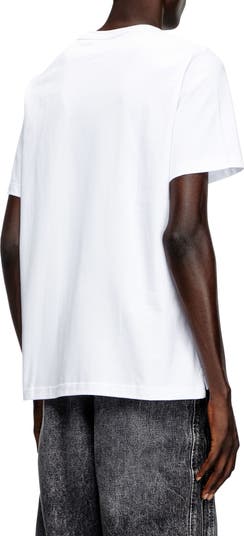 Metallic Oval D Logo T-Shirt